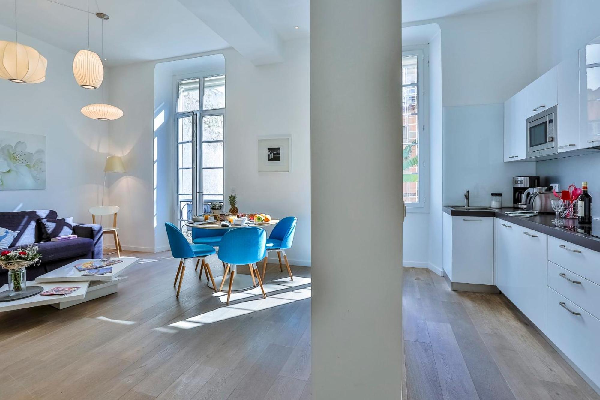 Liberte - Spacious Apartment City Center W Ac Ницца Экстерьер фото